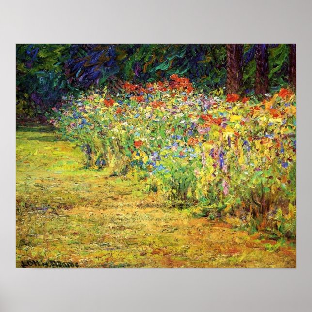 Pôster Flower Border (Frente)