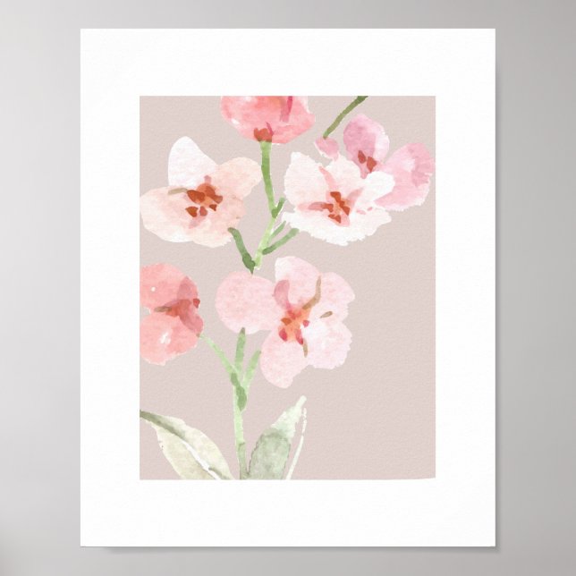 POSTER FLOWER HOME WALL ART (Frente)