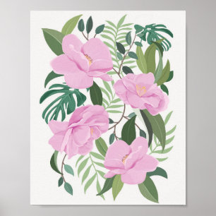 Poster Flower Lover Jardim da Flor Secreto