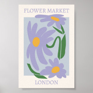 Poster Flower Market London