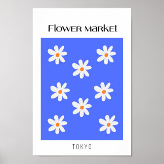 Poster Flower Market Tokyo