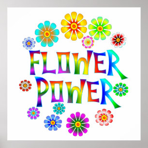 PÔSTER FLOWER POWER