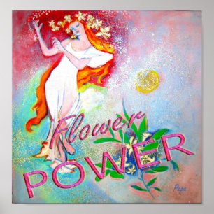 Poster Flower power