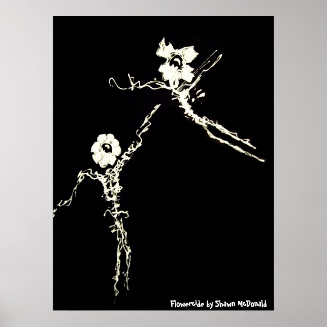 Poster Flowercide (Frente)