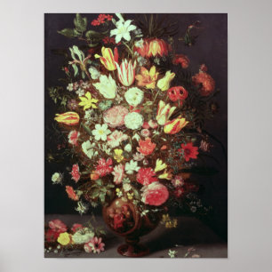 Poster Flowers in a vase