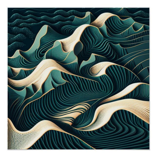Pôster Flowing Harmony (Frente)