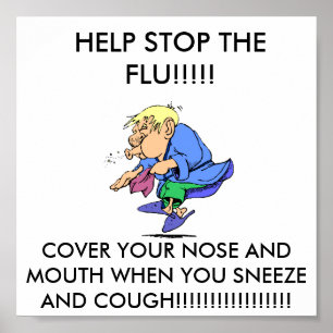 Poster flu_season, PARADA da AJUDA A GRIPE!!!!! , CUBRA O