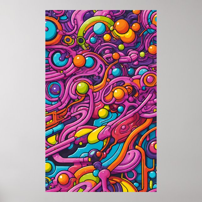 Poster Fluência - Ken Gage Art (Frente)