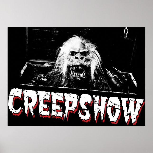Poster Fluffy o Crate Beast Creepshow (Frente)