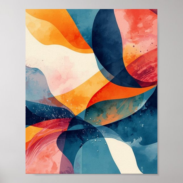 Poster "Fluid Dynamics" (Frente)