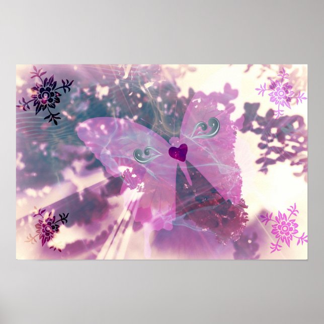 Poster Flutter Beauty (Frente)