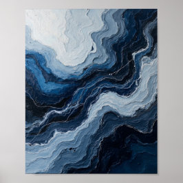 Poster "Fluxo Abissal"