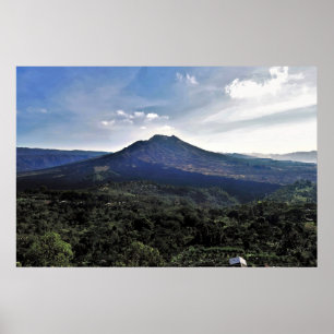 Poster Fluxo de Batur Lava