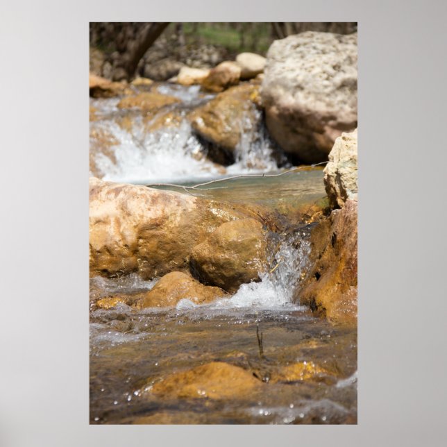 Poster Fluxo de tempestade em primavera (Frente)