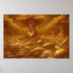 Poster Fluxo Dourado