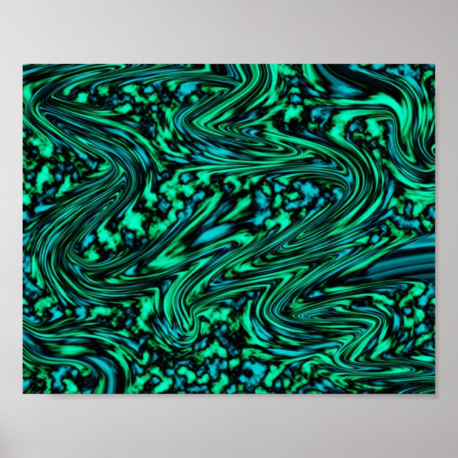 Poster Fluxo para Baixo (Frente)