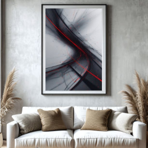 Poster Fluxo Vermelho