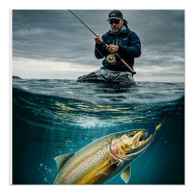 Pôster Fly Fishing Success (Frente)