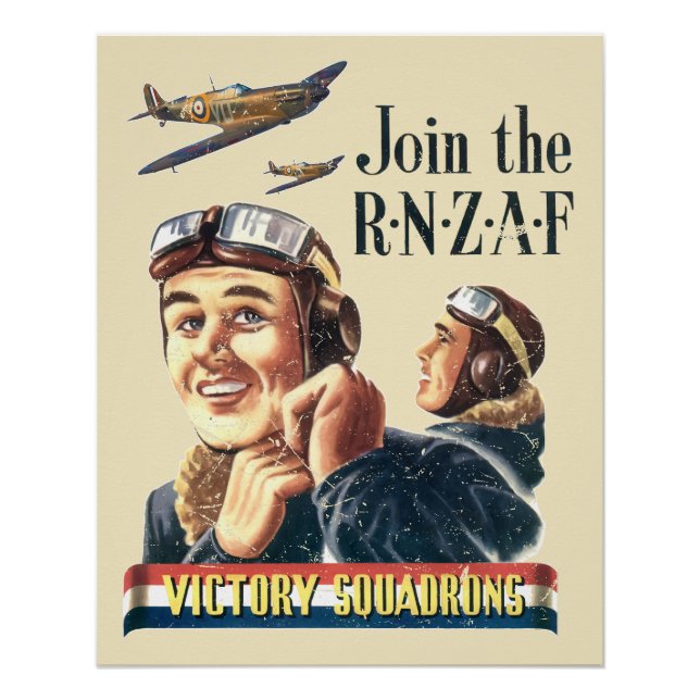 Pôster Fly with the Victory Squadrons | World War 2 (Frente)