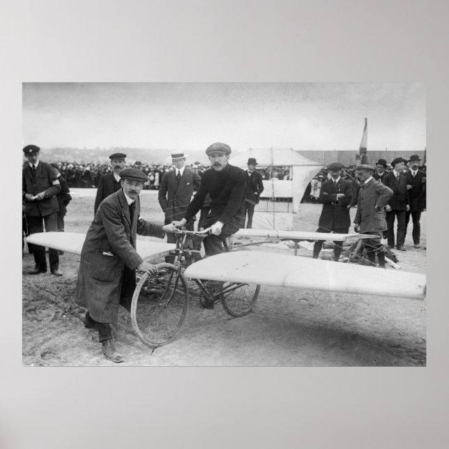 Pôster Flying Bicycle Contest: 1912 (Frente)