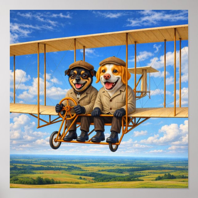 Poster "Flying High" (Frente)