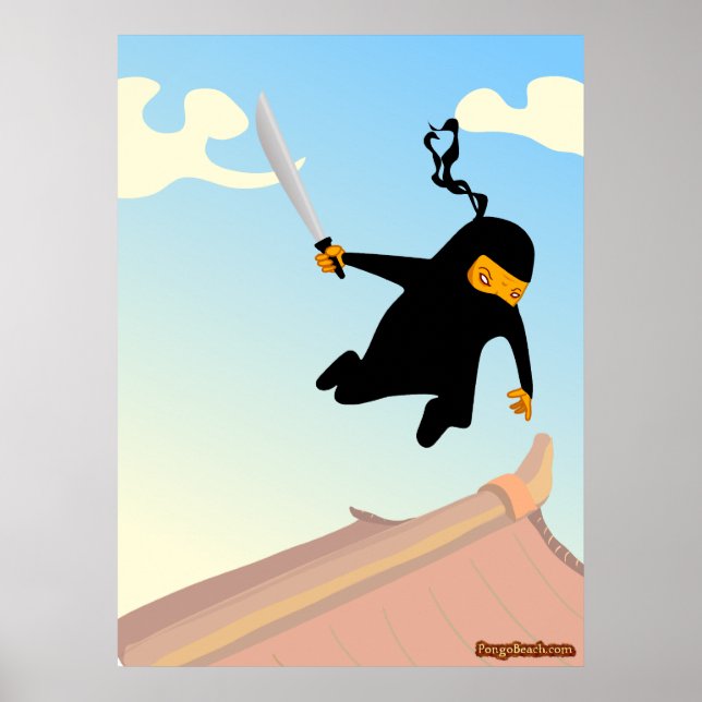 Poster Flying Ninja (Frente)
