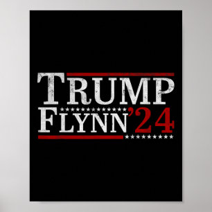 Poster Flynn 2024 Vice-Presidente Retome Homens Americano