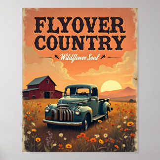Poster Flyover Country Digital