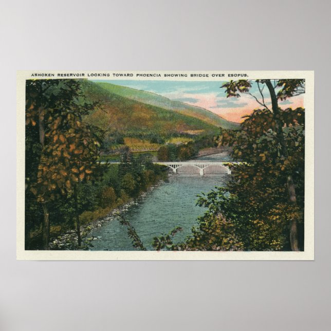 Poster Foencia, Ponte sobre Esopus (Frente)