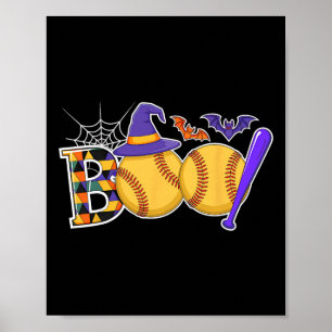 Poster Fofinho Boo Fantasmas de Halloween Fantasia Abóbor