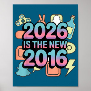 Poster Fofo 2026 Novo 2016 Retro Nostalgia