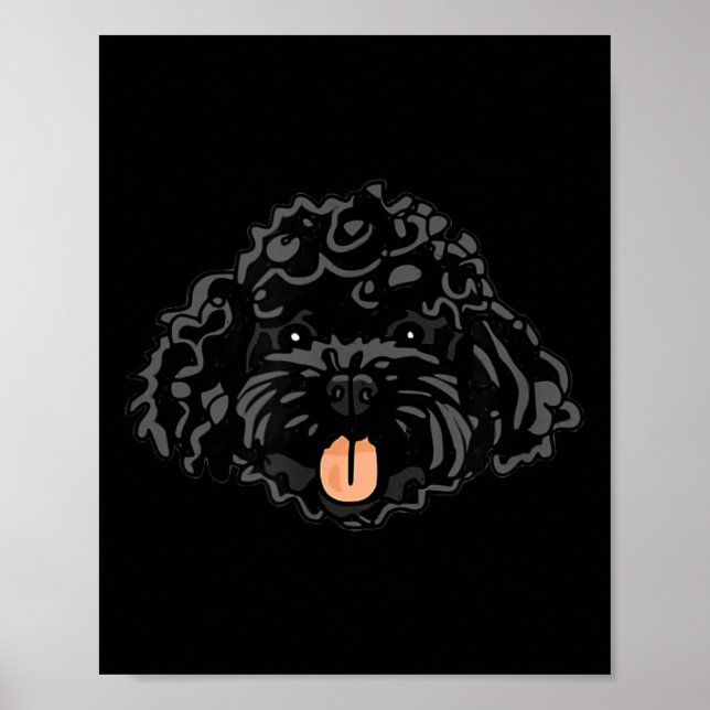 Poster Fofo Apoo Preto (Frente)