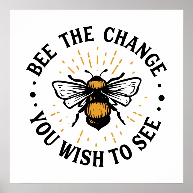 Poster fofo inspiracional, amantes da arte das palavras (Frente)