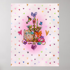 Poster Fofo Pastel