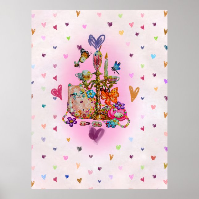 Poster Fofo Pastel (Frente)