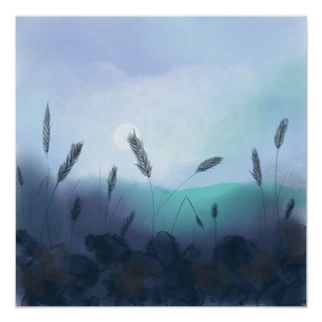 Pôster Foggy morning  (Frente)