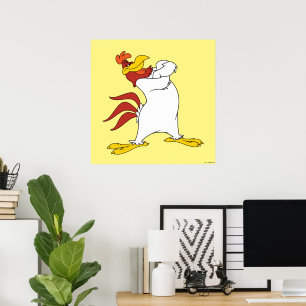 Poster Foghorn Leghorn Arms Cruzados