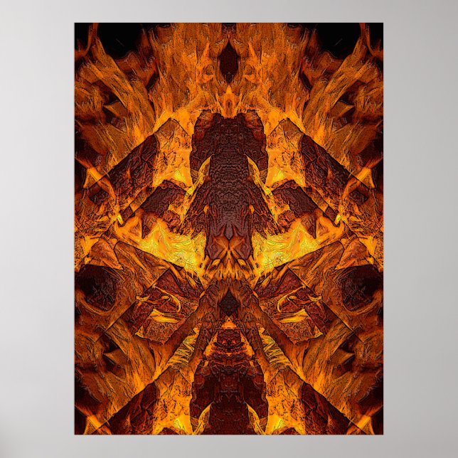 Poster Fogo! (Frente)