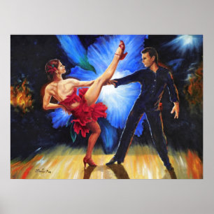 Poster Fogo da orquídea