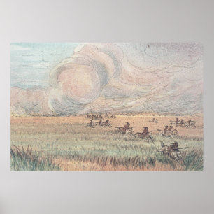 Pôster Fogo da pradaria de Missouri