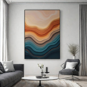 Poster Fogo de Artifício Marinho