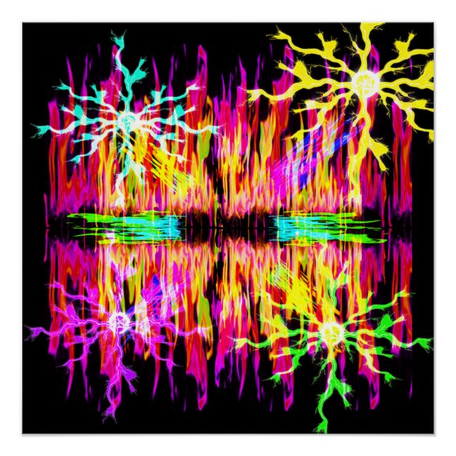 Pôster Fogo Dispara Poster perfeito (Frente)