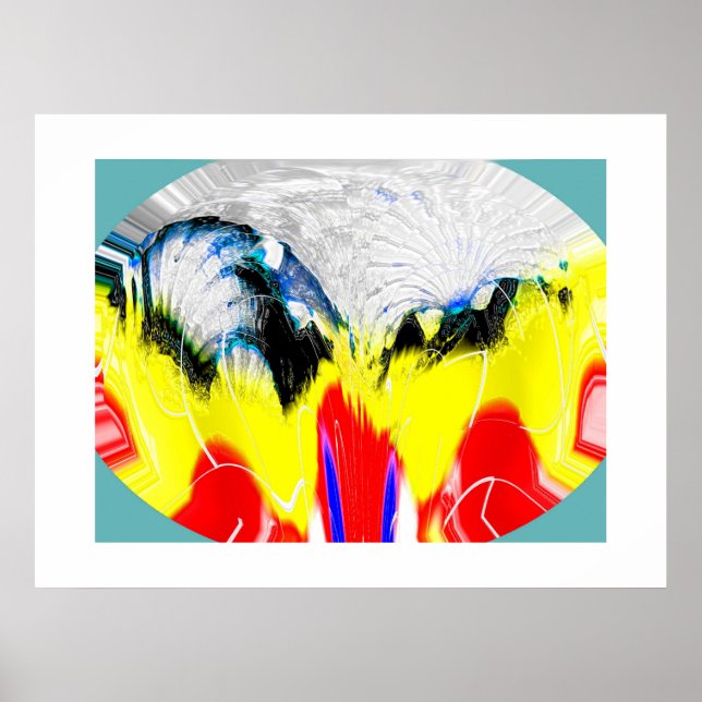 Pôster Fogo e gelo derretido (Frente)