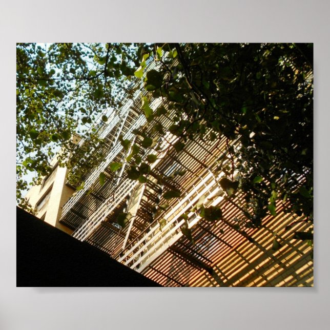 Pôster Fogo Escapa em Sombra e Sol (Frente)