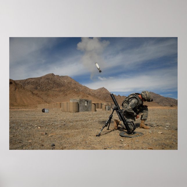 Pôster Fogo Mortar (Frente)
