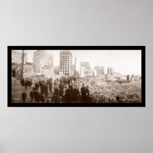 Pôster Fogo na foto 1904 da DM de Baltimore