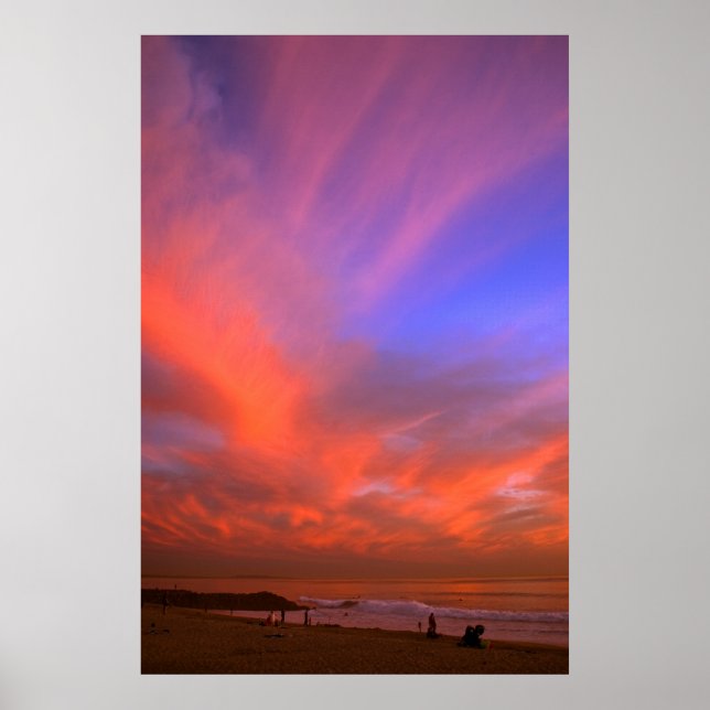 Poster Fogo No Céu (Frente)