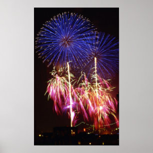Poster Fogos-de-artifício