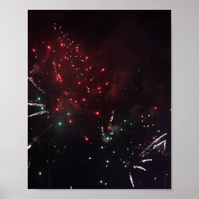 Poster Fogos de artifício (Frente)