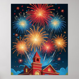 Poster Fogos de artifício
